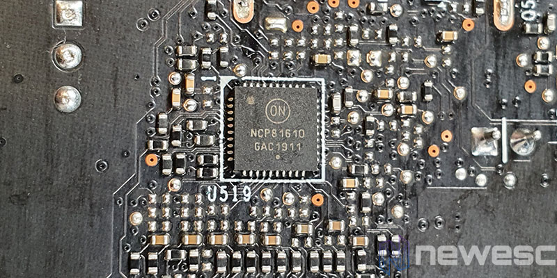 REVIEW MSI RTX 3070 GAMING X TRIO CONTROLADORA VOLTAJE GPU