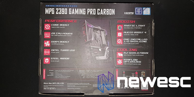 REVIEW MSI Z390 GAMING PRO CARBON