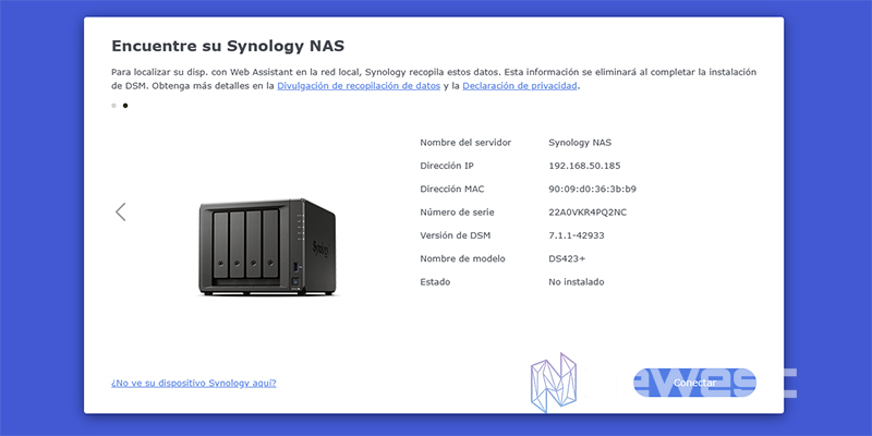 REVIEW SYNOLOGY DISKSTATION DS423+ INSTALACION 1
