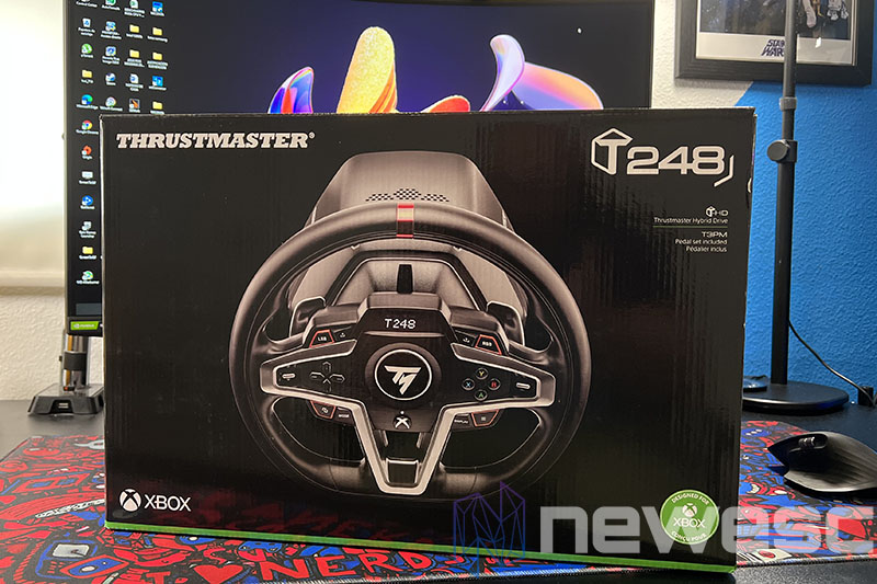REVIEW THRUSTMASTER T248 EMBALAJE