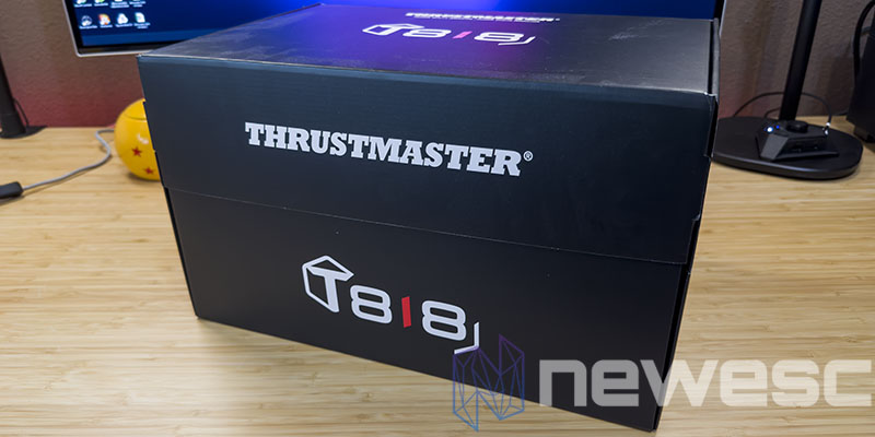 REVIEW THRUSTMASTER T818 EMBALAJE