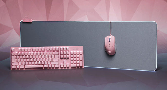 Razer Quartz alfombrilla, ratón y teclado