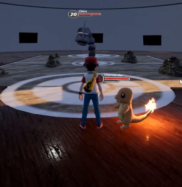 Remake de Pokemon Fire Red 3D para PC