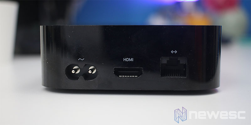 Review Smart TV Box Apple TV 4K conectores