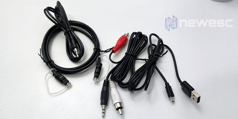Review Aukey BR-O8 cables