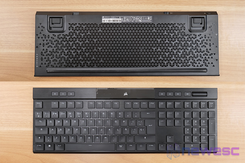 Review Corsair K100 Air Wireless Completo