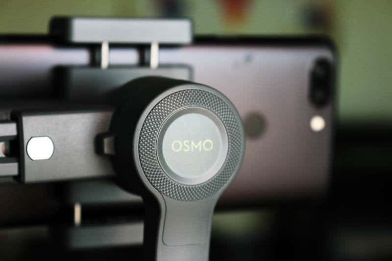 Review DJI Osmo Mobile 2 NewEsc trasera