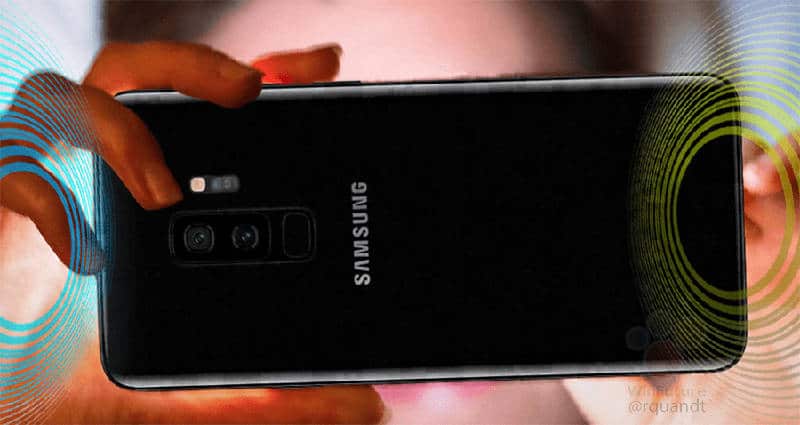 Samsung Galaxy S9 altavoces estereo