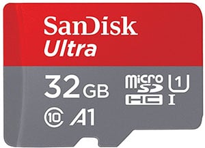 SanDisk Ultra microSDHC Mejores Tarjetas microSD