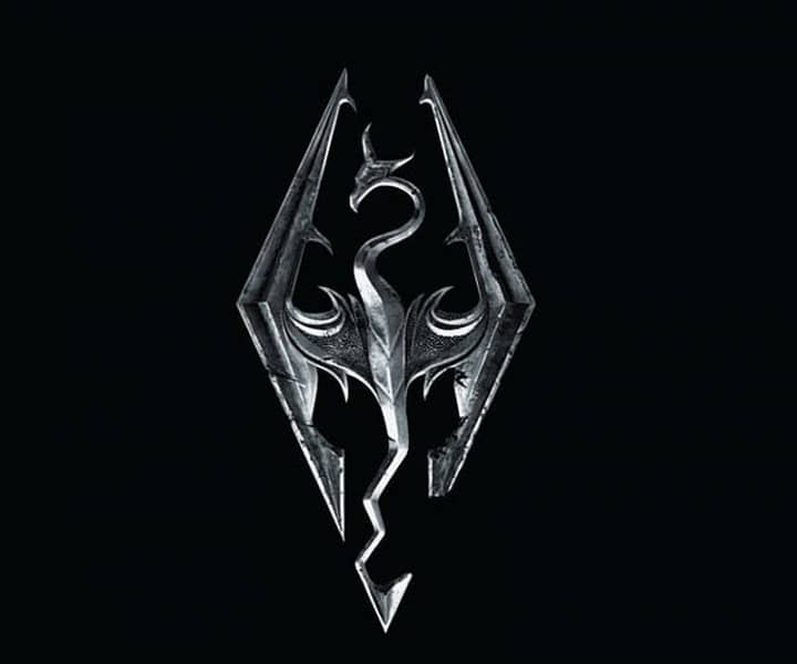 skyrim-logo-dragon