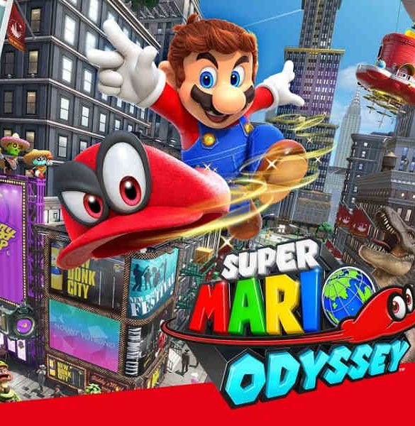 Super Mario Odyssey Portada