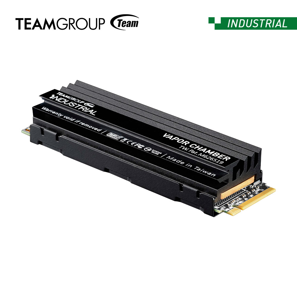 TEAMGROUP Industrial Grade VC Cooling M.2 SSD N74V M80
