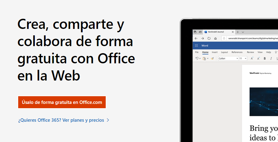 Usar Office 365 Gratis