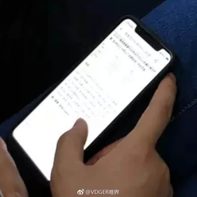 Xiaomi Mi 7 fotos weibo