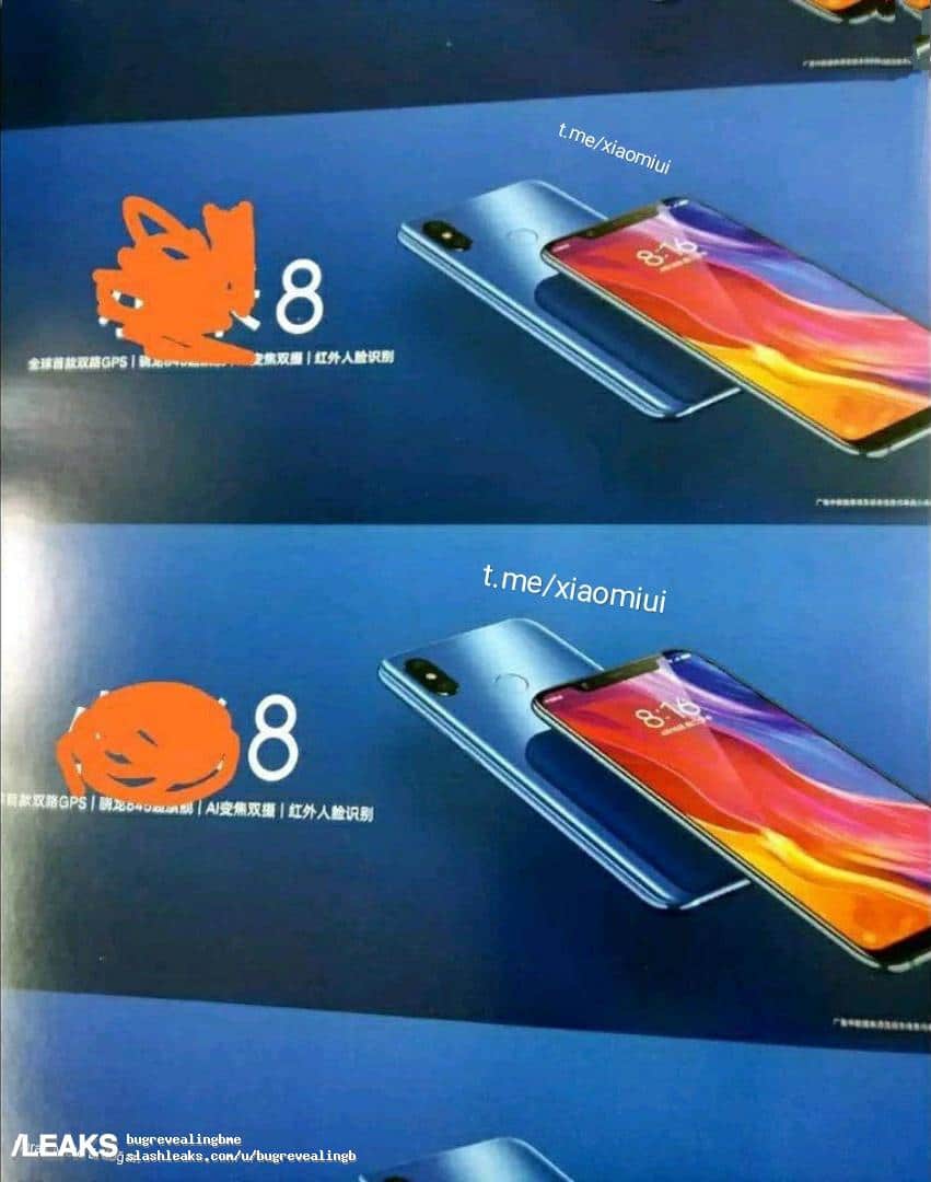 Xiaomi Mi 8 filtraciones 28 de mayo