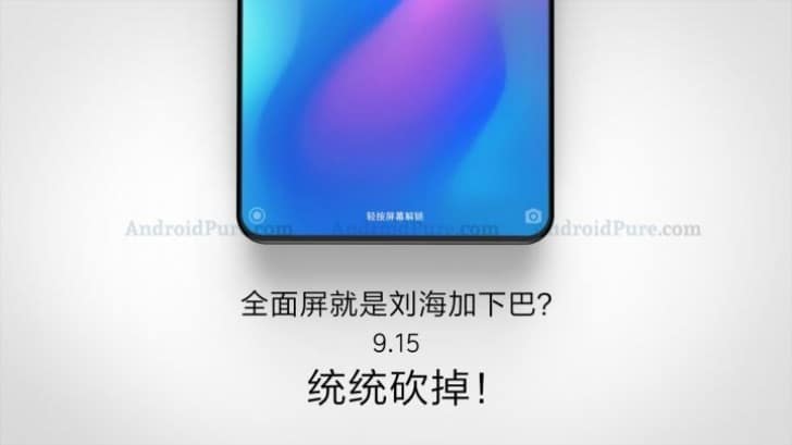 Xiaomi Mi Mix 3 septiembre anuncio