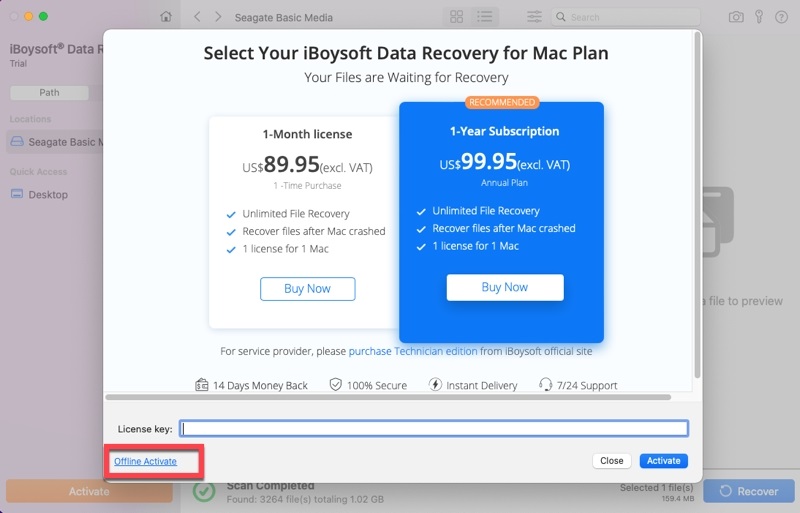 iBoysoft Data Recovery suscripcion