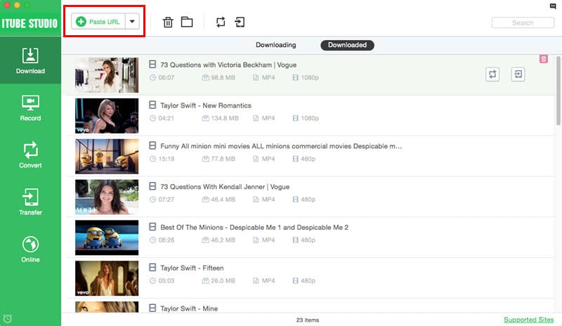 iTube 3 - como descargar videos de facebook