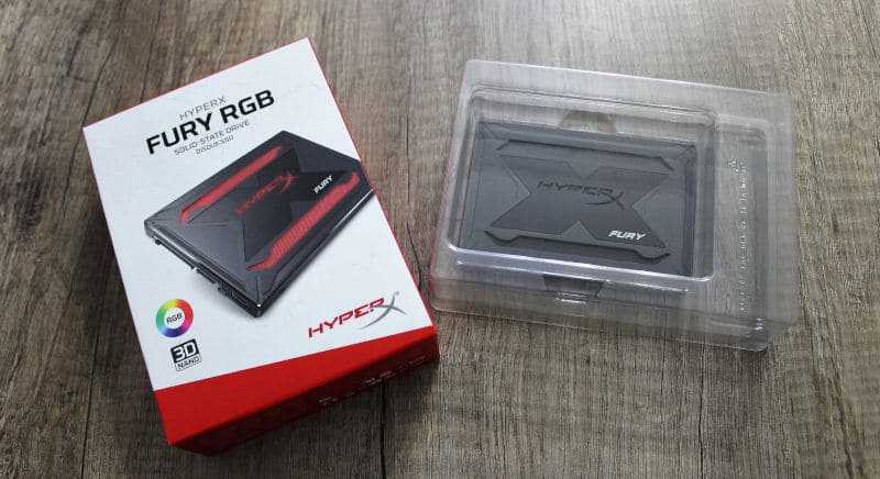 kingston hyperX fury rgb SSD pack