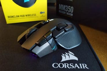 review Corsair Ironclaw RGB Wireless & MM350 destacada