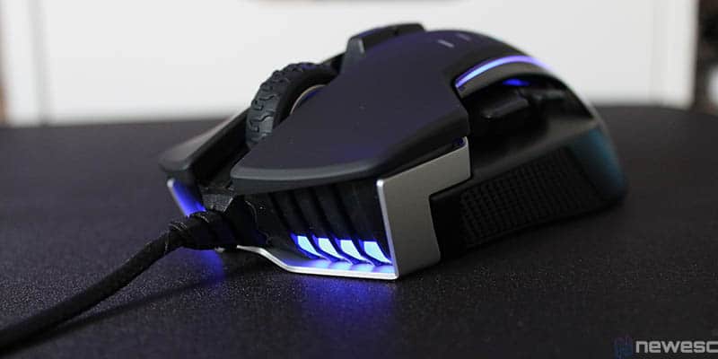 review corsair glaive rgb pro frontal