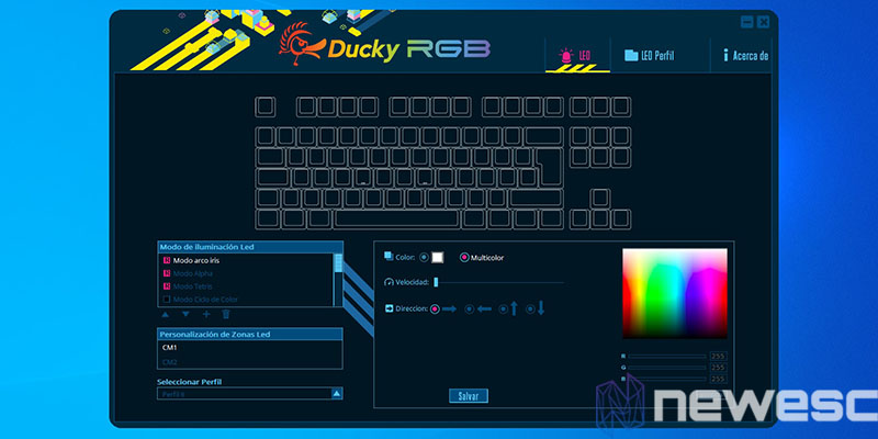 review ducky one 2 tkl software